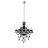 thumbnail of SalesFever araña 120 cm | 9 luces | metal con cristal acrílico | An 53 x Pr 63 x Al 120 cm | negro