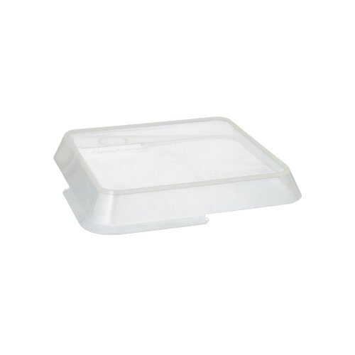 Circulware by Haval Deckel für Mehrweg-Schalen Mix & Match eckig 2,5 cm x 15,6 cm x 15,6 cm transparent