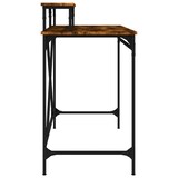thumbnail of vidaXL Schreibtisch Räuchereiche 100x50x90 cm Holzwerkstoff und Eisen