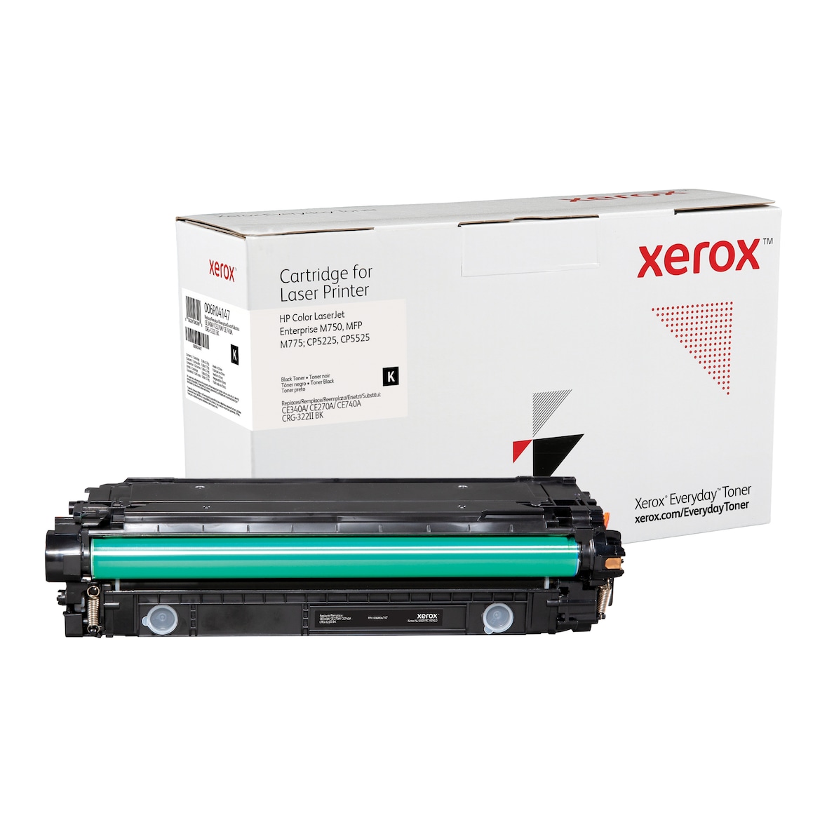 Everyday -Toner in Schwarz, Xerox-Entsprechung für HP CE340A/CE270A/CE740A, 13500 Seiten - (006R04147)