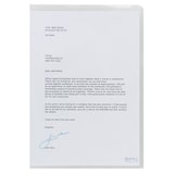 thumbnail of Rexel Klarsichthülle DIN A4 Transparent PP (Polypropylen) 120 Mikron 50 Stück