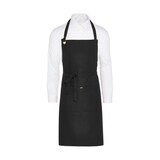 thumbnail of PROVENCE - Eyelet Bib Apron with Pocket: One Size / Black