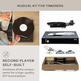 thumbnail of The Player Plattenspieler Selbstbauset inkl. Lautsprecher 33/45 U/min Schwarz
