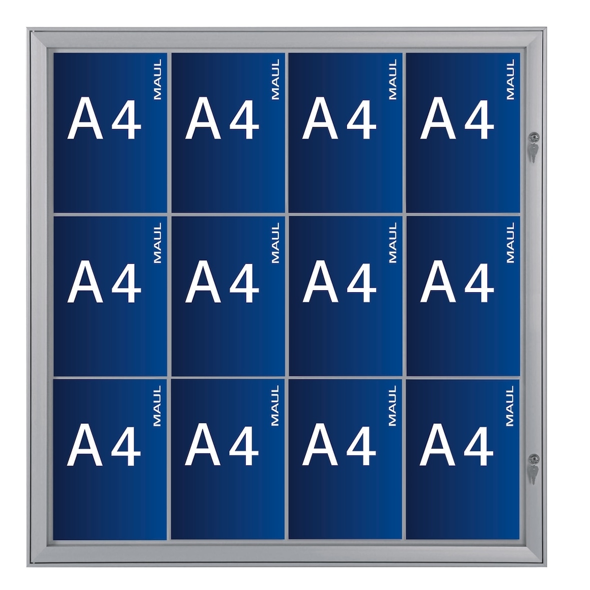 Schaukasten SC3000 aluminium In-/Qutdoor 100,5x96,0x2,8 cm