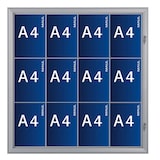 thumbnail of Schaukasten SC3000 aluminium In-/Qutdoor 100,5x96,0x2,8 cm