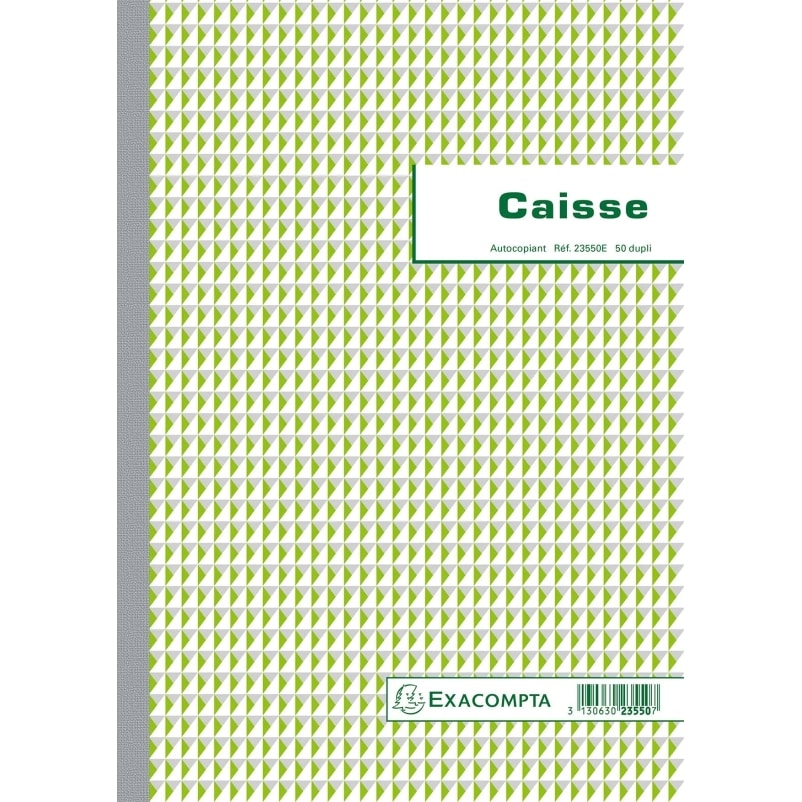 Lot de 5 Manifold Caisse, 29,7x21 50 dupli autocopiant