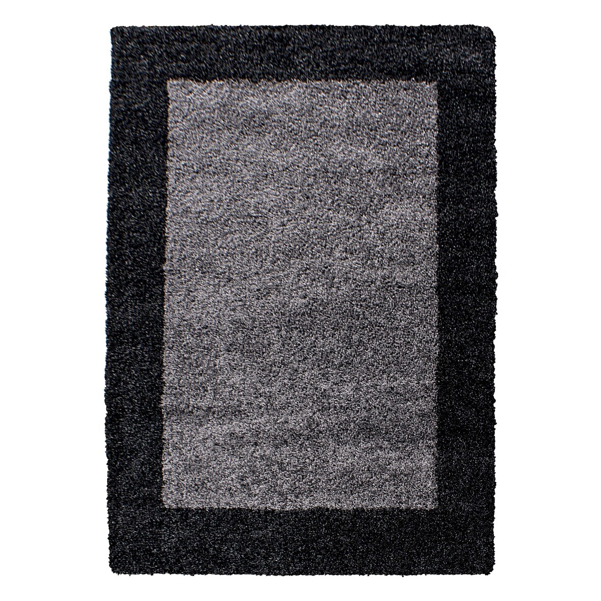 Hochflorteppich Shaggy Elegant Weich Flauschig Waschbar Strapazierfähig Schlafzimmer Anthrazit 300x400 cm – RHEIN von Kadima Design