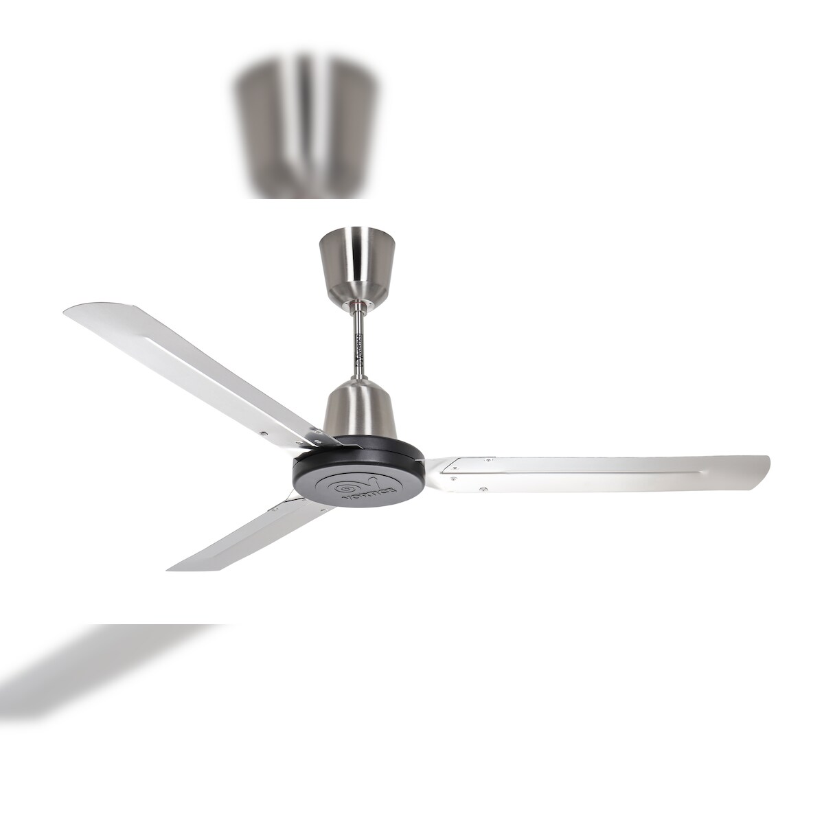 Vortice Gewerbe Deckenventilator Nordik Heavy Duty Inox 140 142 Nordik Heavy Duty Inox 140 - grey metal