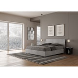 thumbnail of Letto Matrimoniale contenitore 160x200 testata inclinata cemento Demas