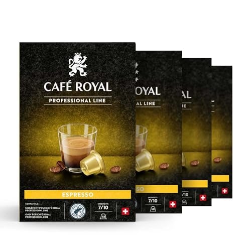 Café en Capsule Espresso pour machine Café Royal Pro uniquement | 4 x 48