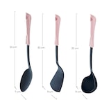 thumbnail of Set di 3 Utensili da Cucina in Vari Colori Rosa 7house