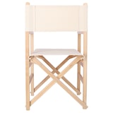 thumbnail of WellHome - Director-Sessel Sunset, lackiert mit rohem Canvas 51x46x86 cm
