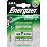 thumbnail of ENERGIZER Pile Universal Rechargeable AAA LR03 500 mAh, pack de 4 piles