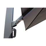 thumbnail of Bob Gardens Ombrellone da Giardino decentrato 4x4 in alluminio - EDIGE Antracite