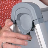 thumbnail of FRANKEN Plakatständer Kundenstopper A1 mit Klapprahmentechnik, freistehend, doppelseitig, Aluminiumrahmen, Outdoor PRO, BS1309