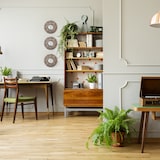 thumbnail of Relaxdays Spiegel 3er Set, barocker Deko-Wandspiegel, Wohnzimmer, Flur, Ø je 25 cm, Kunststoff-Rahmen, bronze/schwarz