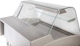thumbnail of Mehrzweckvitrine Delicious 1000 C mit gebogenem Glasaufbau