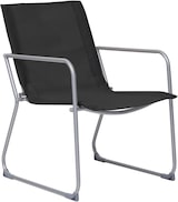 thumbnail of Helloshop26 - Salon de jardin meuble d'extérieur ensemble de mobilier 4 pièces tissu et acier noir 02_0016281