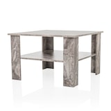 thumbnail of Beistelltisch / Couchtisch / Sofatisch BISMO 70x70 cm Mamoroptik grau hjh LIVING