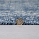 thumbnail of Vielseitiger Vintage Teppich `Coquet Tara`. Farbe: Blau, 155x230 cm | Kadima Design