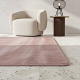 thumbnail of Teppich Waschbar Uni Modern Strapazierfähig Esszimmer Flur Rosa 140x200 cm OEKO-TEX Schadstoffgeprüft Gekettelt – ISAR von Kadima Design