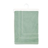 thumbnail of Tapis de salle de Bain en coton Vert céladon 50 x 70 cm
