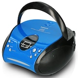thumbnail of Lenco SCD-24 Blue/Black - Tragbares FM-Radio mit CD-Player - Kopfhöreranschluß - Blau/Schwarz