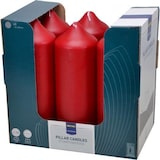 thumbnail of METRO Professional Bougies piliers, 200 x ø 68 mm, env. 75 heures, bordeaux, 6 pièces