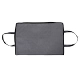 thumbnail of SVITA Set van 5 opbergtassen L opvouwbare commode raamhendels ritssluiting stof donkergrijs