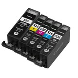 thumbnail of Canon Original CLI-526 + PGI-525 Druckerpatronen Multipack - BK/C/M/Y/BK 4x9ml / 1x19ml