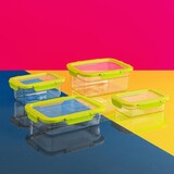 thumbnail of QUID Samba - Recipiente Rectangular de 2.2L en Plástico Reciclado SAN. Verde