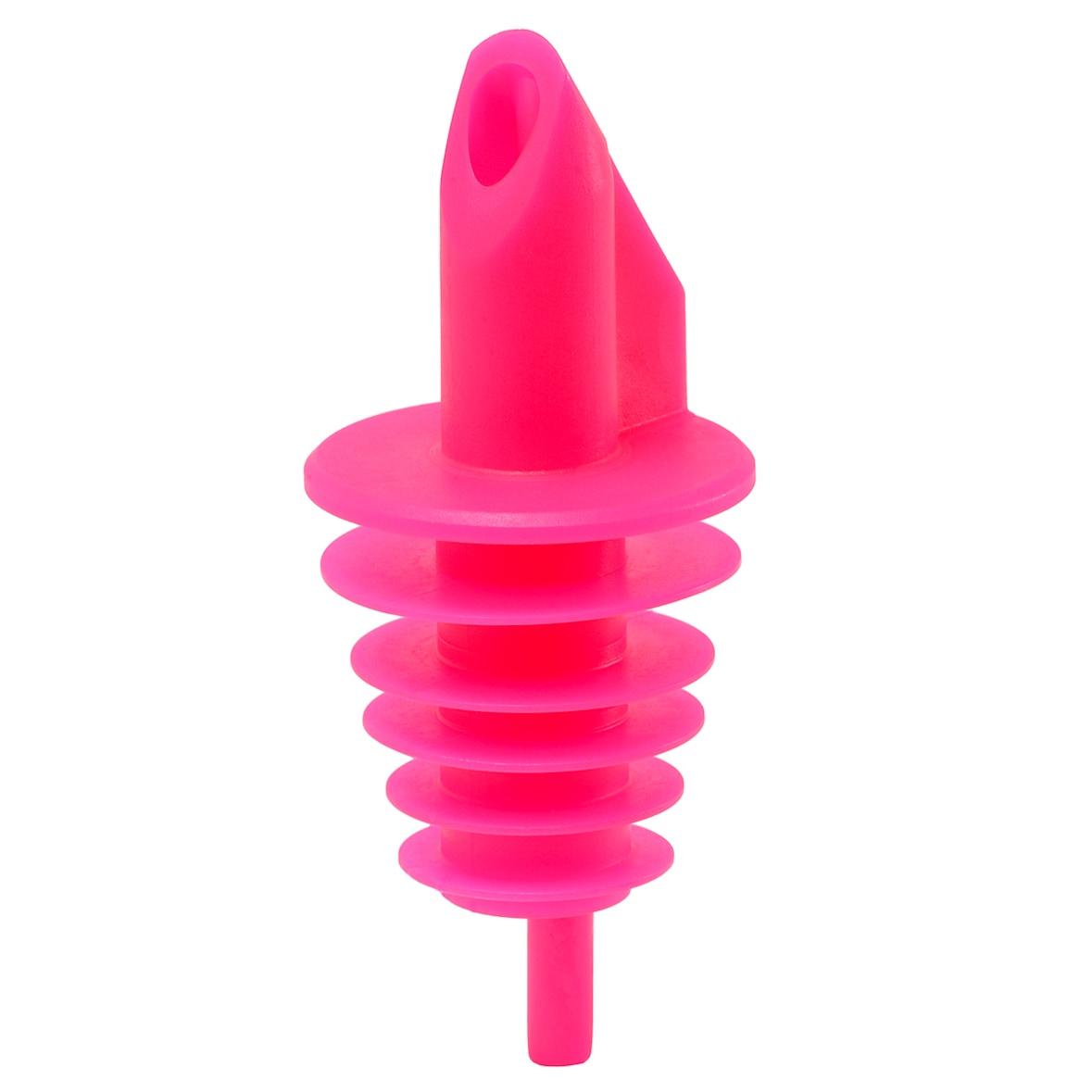 BILLY - Kunststoff-Ausgiesser für 0,5 - 1,5 lt. Flaschen - Neon-Magenta - Polybeutel 12er pack