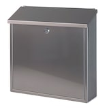 thumbnail of V-part Brievenbussen Roestvrij-staal 130 mm 380 mm 380 mm zilver