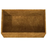 thumbnail of Helloshop26 - Jardinière bac lit surélevé plantes fleurs terrasse jardin 62 x 40 x 39 cm acier corten marron 02_0037755