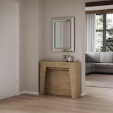 thumbnail of Consola extensible 90x25/211 cm Anea Roble Nature