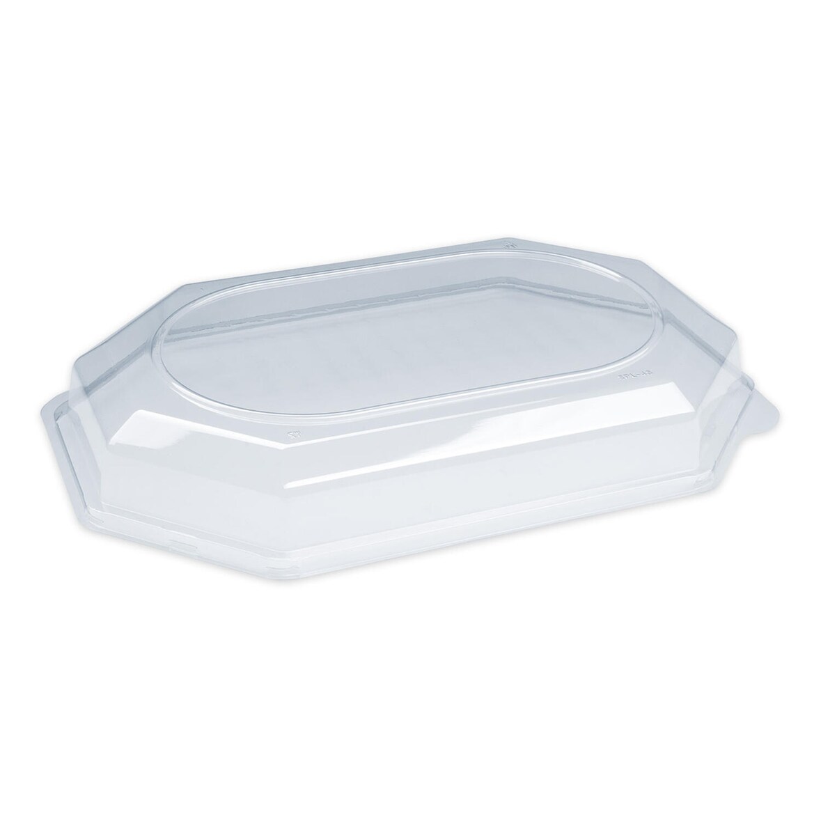 10x Domdeckel rPET klar für Catering-Platte WX-74945