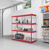 thumbnail of Schwerlastregal 160x60x180 cm rot