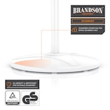 thumbnail of Brandson Standventilator mit 3 Leistungsstufen, 50 W Standlüfter leise, Ventilator höhenverstellbar, mobiler Lüfter, 30 Grad neigbar