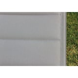 thumbnail of Lettino in alluminio impilabile da giardino con schienale regolabile e seduta in textilene imbottito Marbella -  Gray