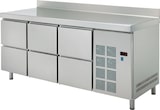 thumbnail of Kühler tisch gn 1/1 6 schubladen - 1800x700x850 mm - 220 W 230/1V - 78099509 Eurast