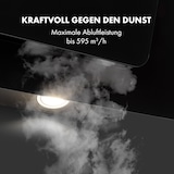 thumbnail of Klarstein Helena 60 Dunstabzugshaube 595 m³/h LED-Display schwarz Schwarz