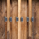 thumbnail of Relaxdays Gerätehalter 20er Set, zum Klemmen, Besenhalter Wand, Gartengerätehalter, Eisen & Polyresin, silber/schwarz