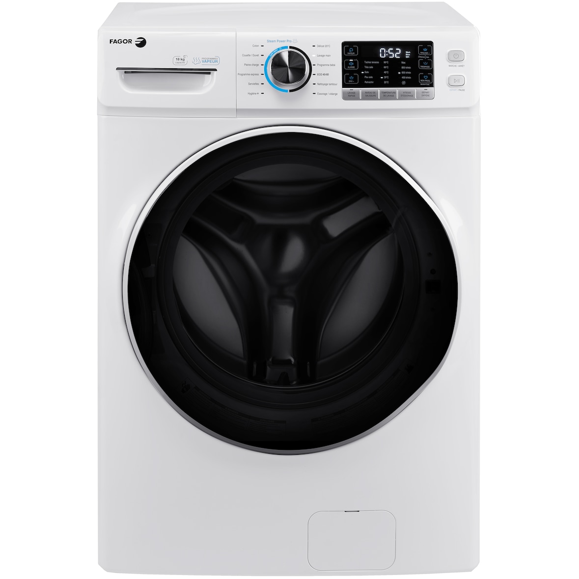 FAGOR,  Lave-linge frontal, 18 kg, 1000 tours/min FLF1810DIW