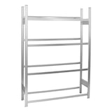 thumbnail of PROREGAL Getränkekistenregal Chiemsee Made in Germany | HxBxT 185x136x34cm | 16 Kisten auf 4 Ebenen | Verzinkt