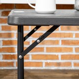 thumbnail of Outsunny  - Gartentisch - 118 x 60 x 74 cm - dunkelgrau