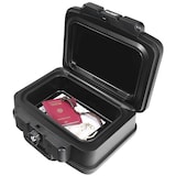 thumbnail of HMF 250451 Feuerfeste Wasserdichte Dokumentenbox, DIN A5, 38,5 x 16,5 x 28 cm, Schwarz