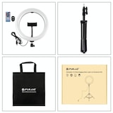 thumbnail of Ring Light LED RGBW 10.2 Pouces Avec Trépied Télécommande Et Support Téléphone YONIS