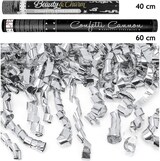 thumbnail of 5 Konfettikanonen Luftschlangen 40 oder 60 cm gold silber metallic Party Hochzeit Geburtstag Silvester Konfetti Kanone