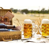 thumbnail of 6x Stölzle Oberglas Diamond Bierkrug 1 l, Maßkrug, geeicht