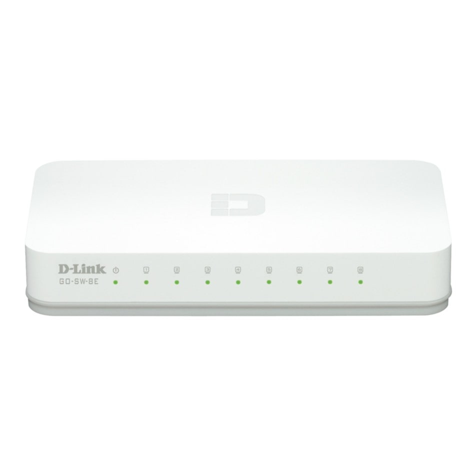 GO-SW-8E/E 8-Poorts Fast Ethernet Easy Desktop Switch